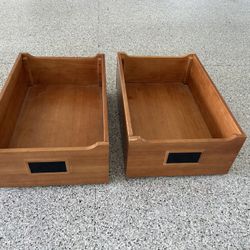 Wooden Roller Storage (rolls Under Bed)
