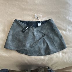 Mini Skirt Leather 
