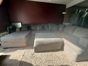 Dark Grey Sectional Couch