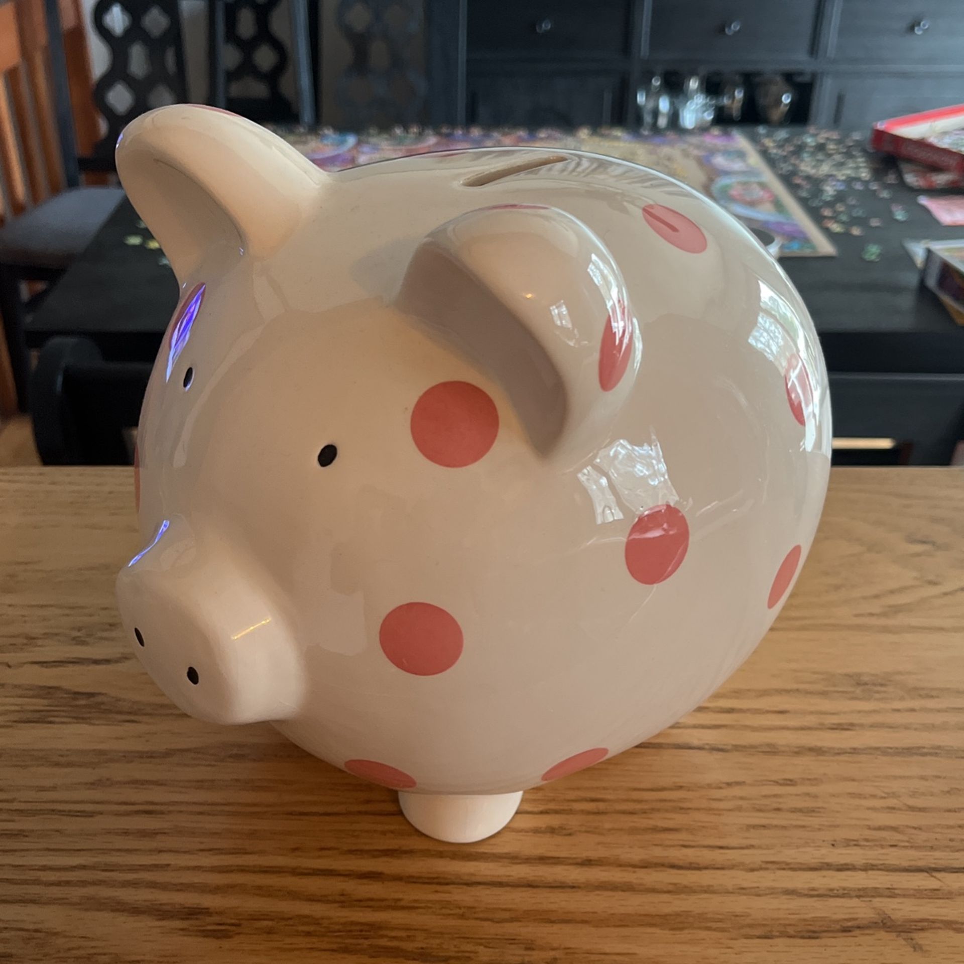 Pottery Barn Ceramic Piggy Bank