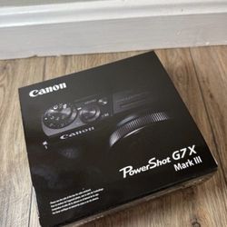 Canon PowerShot G7 X Mark III - 20.1MP Point & Shoot Digital Camera - Black