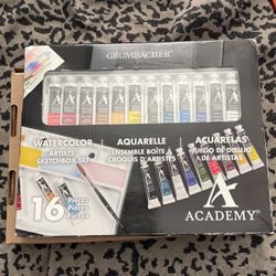 Grumbacher Academy Watercolor,new