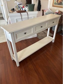 Console table
