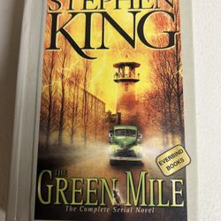 Stephen King's The Green Mile hardcover 