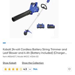 Trimmer & Leaf Blower Set