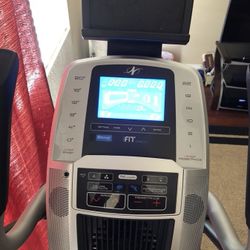 New NordicTrack elliptical machine