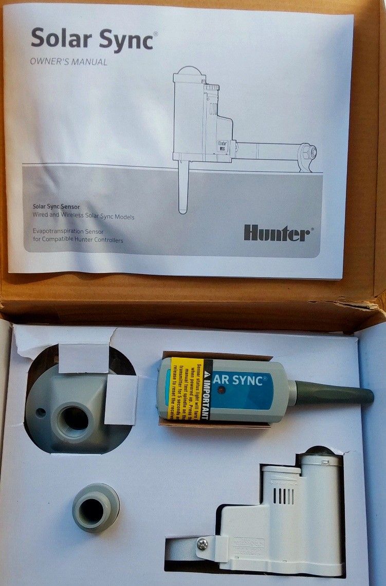 Hunter WSSSEN Wireless Solar Sync Sensor and Receiver Only {GM0109}