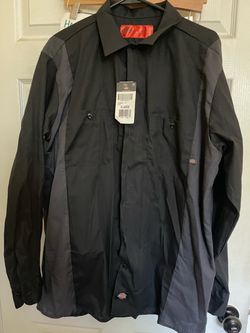 Mens dickies long sleeve work shirt  XL