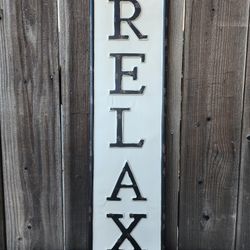 Home Decor Metal Sign (SERIOUS BUYERS ONLY CONTACT)