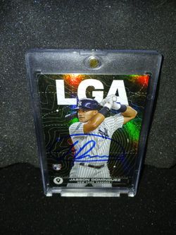 2024 Topps CTC-7 Jasson Dominguez Rookie On Card AutoPSA 10?