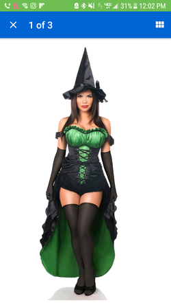 Premium sexy witch costume