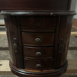 Real Wooden Jewelry Box 