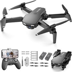 New In Box Drones for Kids with Camera - Remote Control Helicopter Toys Gifts for Boys Girls, 1080P HD FPV RC Quadcopter for Adults, One Key Start/Lan