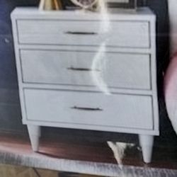 3 Drawer Nightstand 