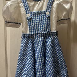 Wizard Of OZ Dorothy Dress- Halloween Costume
