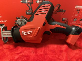 Brand New 2025 Milwaukee M18 18V Lithium-Ion Cordless HACKZALL Reciprocating Saw