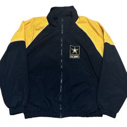 U.S. Army Men’s Black Yellow Logo Jacket