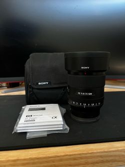 Sony 35mm f1.4 GM - E Mount