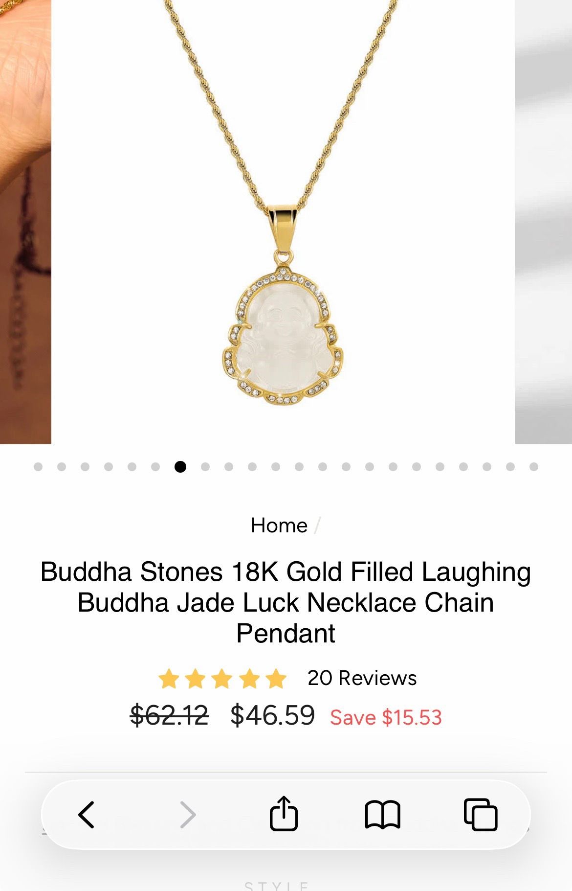 buddah pendant