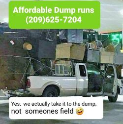 affordable dump runs