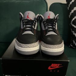 Jordan 3 Black Cement 