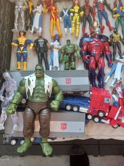 Large Marvel Action Figure Collection