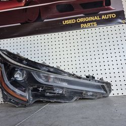 2020 2021 2022 2023 TOYOTA COROLLA HEADLIGHT HEADLAMP RIGHT PASSENGER SIDE RH HALOGEN OEM (2TABS MISSING)