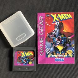 Sega Game Gear X-Men Game 