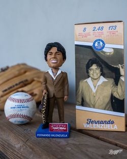 Fernando Valenzuela Bobblehead Ontario Tower Buzzers