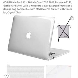 MacBook Pro 16 inch Clear Case