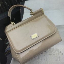 Dola Gabbana Platinum Handbag