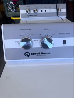 Speed queen gas dryer
