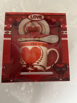 New Red Hearts ♥️ Cup Set