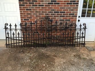 Antique gate