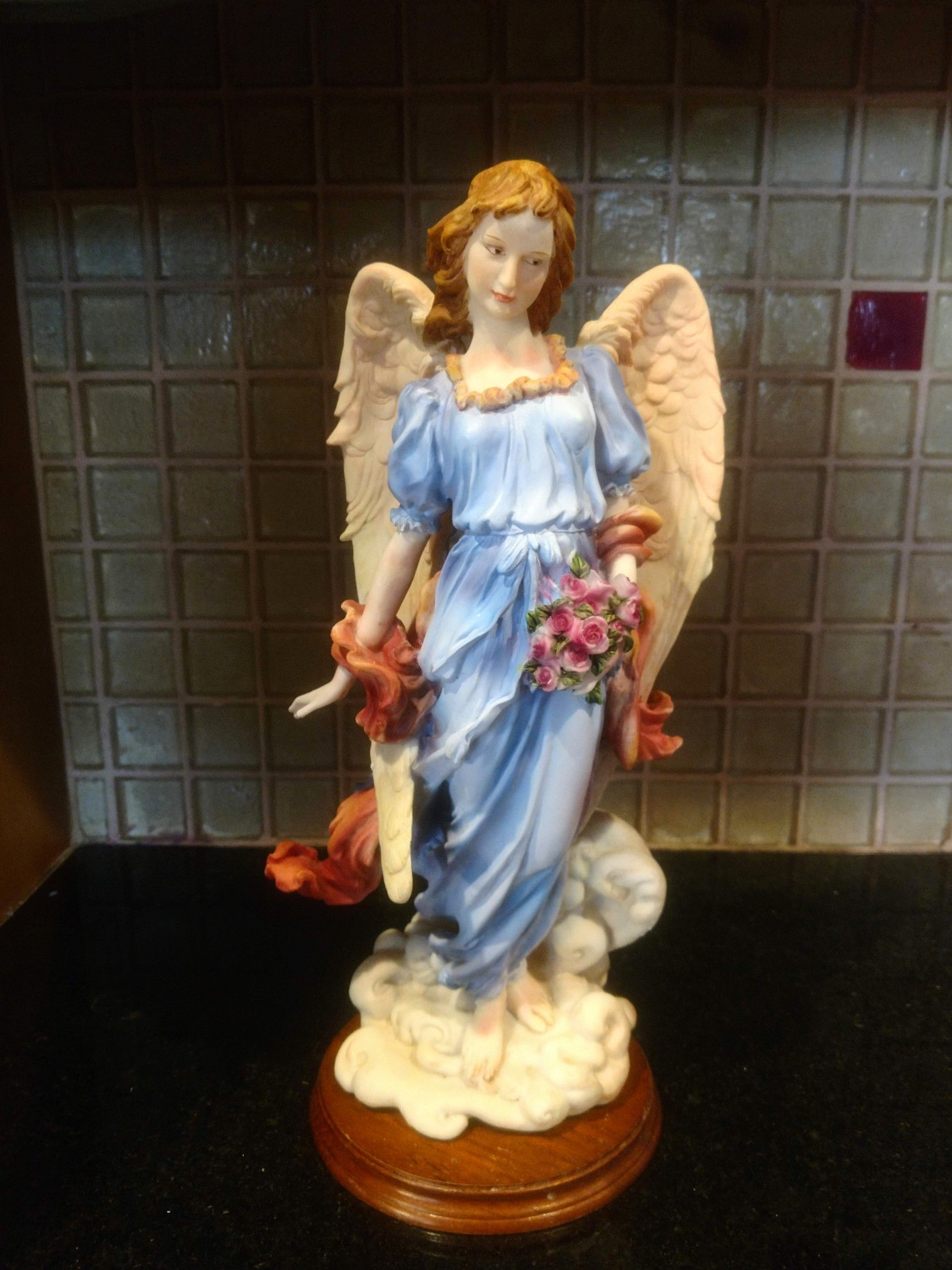 Vintage Porcelain Seraphim Angel Figurine