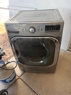 FREE LG large capacity steam dryer