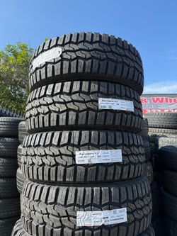 285/70r17 Hankoon tires nuevas con 70,000 millas de garantía las 4