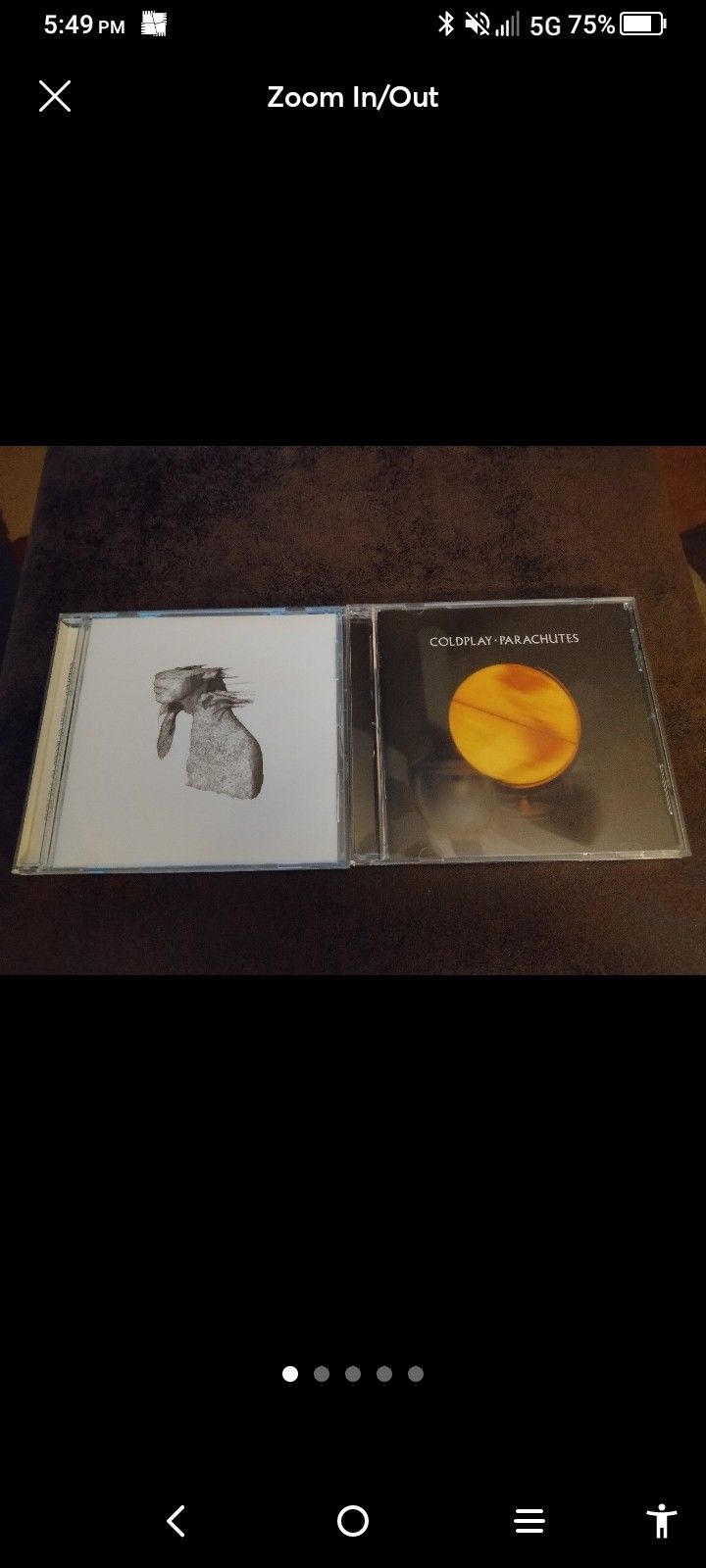 COLDPLAY  PARACHUTES