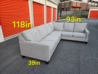 FREE DELIVERY Couch Sofa L Sectional 3 Piece