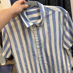 Striped Shirt Blue