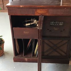 Vintage Radio Cabinet 