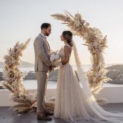 Wedding Arch - Deconstructed Circle 