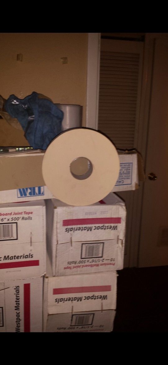 5 New Boxes = Drywall Paper Tape= 20 Dlr Per Box= 100 Cashh Only