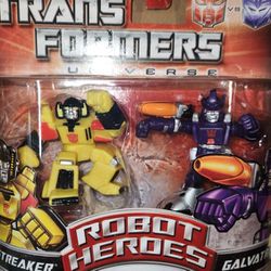 2007 Transformers Robot Heores Galvatron And Sunstreaker 