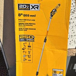 Dewalt 20v 8in Pole Saw Tool Only 