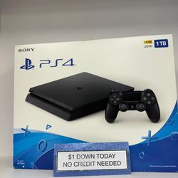 Sony Playstation 4 Ps4 Slim 1T Gaming Console 