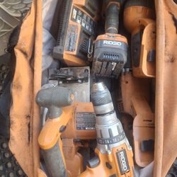Ridgid Power Tool Set 