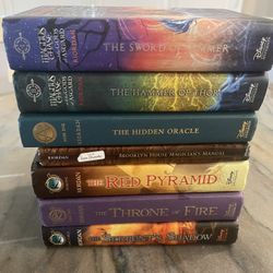 Rick Riordan Hardcover Youth Novels