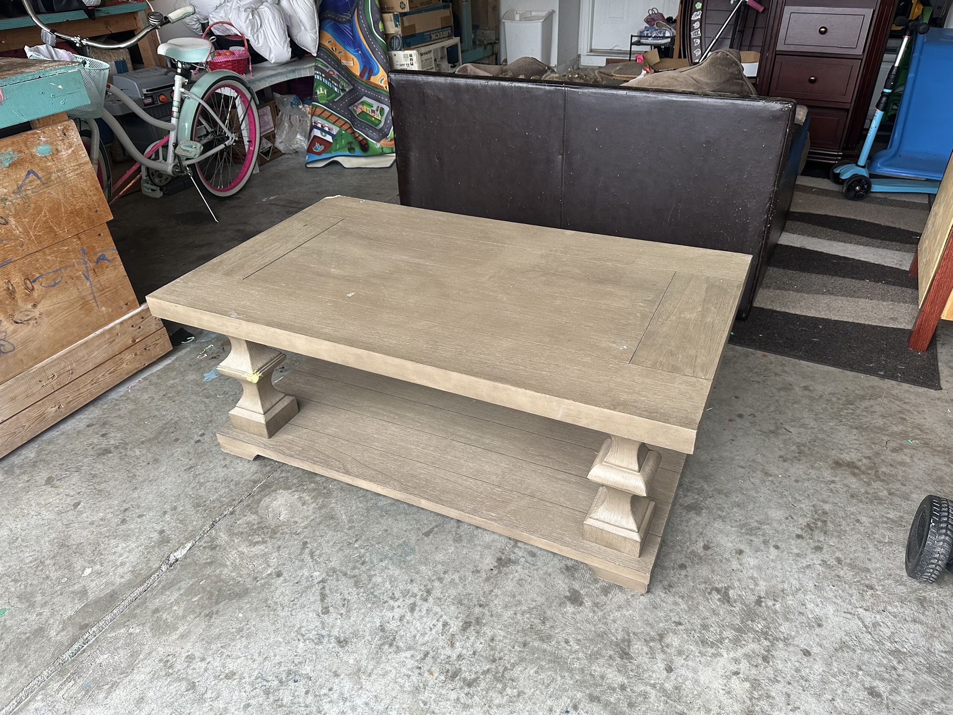 Coffee Table With Wheels