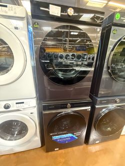 Samsung Bespoke washing machine gas dryer
